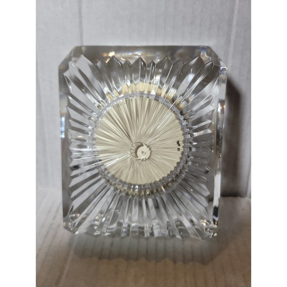 Staiger German Lead Xrystal Desk Mantle vintage Clock - Picture 2 of 3